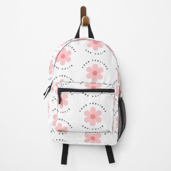 Item preview, Your Feelings Are Valid. Pink flower mental health reminder designed and sold by brodidudie.