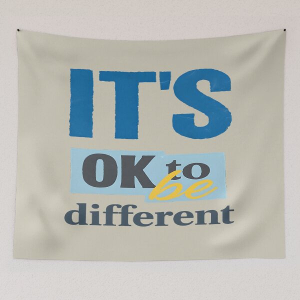 Item preview, It's OK to Be Different designed and sold by Danivique.