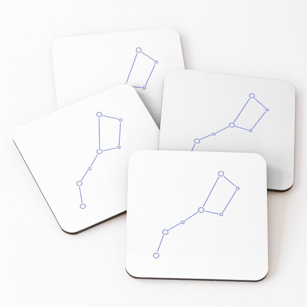 Item preview, Simple blue Ursa Major Constellation designed and sold by Xiaolan's Art.