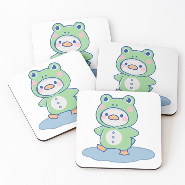 Item preview, Duck in Frog Costume designed and sold by Gkinoki.