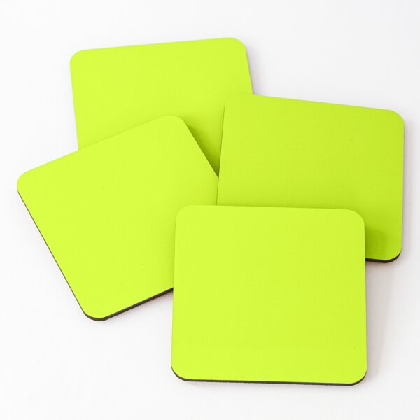 Item preview, Solid Neon Yellow Color designed and sold by Petgifts ★★★★★.