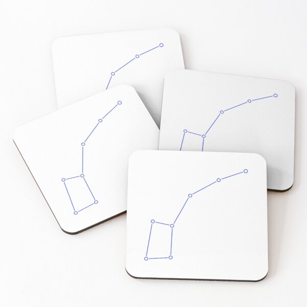 Item preview, Simple blue Ursa Minor Constellation designed and sold by Xiaolan's Art.