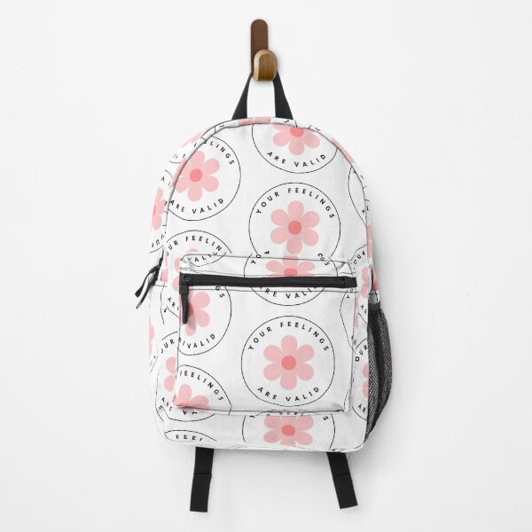 Item preview, Your Feelings Are Valid. Pink flower mental health reminder designed and sold by brodidudie.