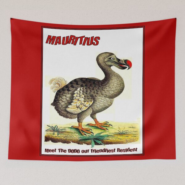 Item preview, MAURITIUS : Tourism Vintage Extinct Dodo Bird Advertising Print designed and sold by posterbobs.