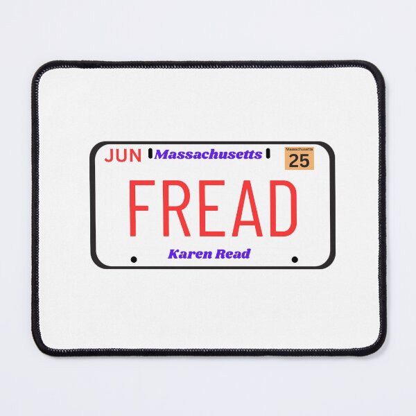 Item preview, Fread Karen Read License Plate designed and sold by InspiredJL.