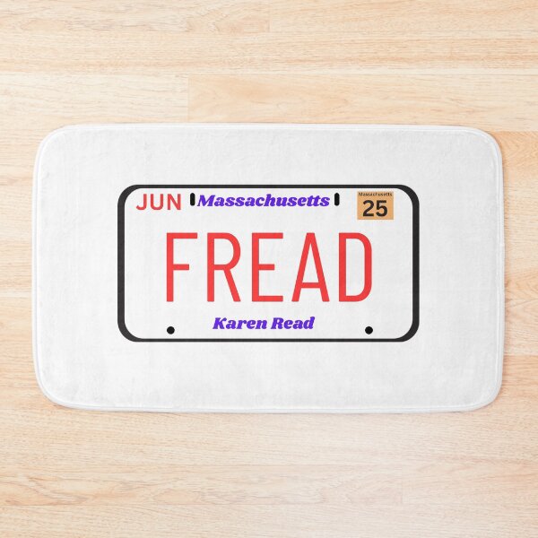 Item preview, Fread Karen Read License Plate designed and sold by InspiredJL.