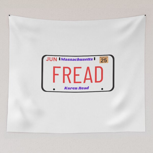 Item preview, Fread Karen Read License Plate designed and sold by InspiredJL.