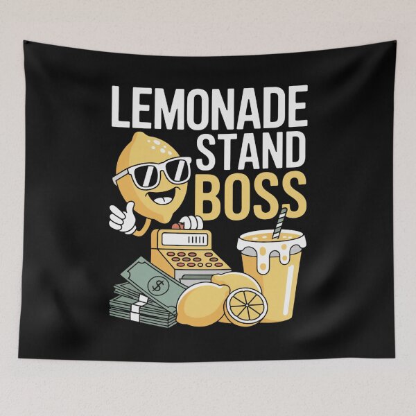 Item preview, Lemonade Stand Boss designed and sold by SignumShop.