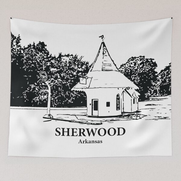 Item preview, Sherwood - Arkansas designed and sold by Lakeric Cityscapes.