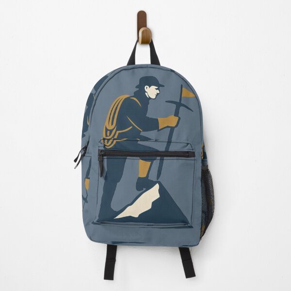 Item preview, Retro Mountain Climber – Vintage Summit Adventure Design designed and sold by Shoot-The-Moon.