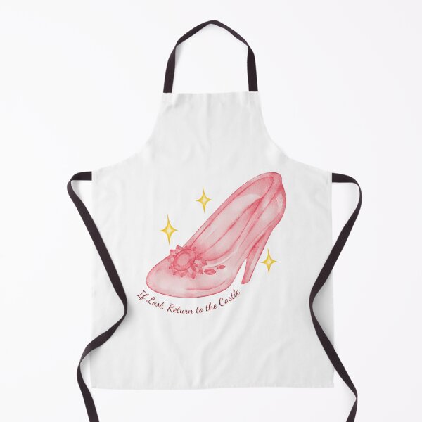 Item preview, If Lost, Return to the Castle – Pink Glass Slipper designed and sold by KimRG.