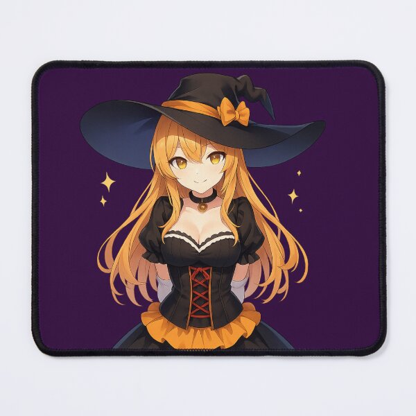 Item preview, Cute Halloween Witch Waifu – Magic in Style designed and sold by YumeClub.