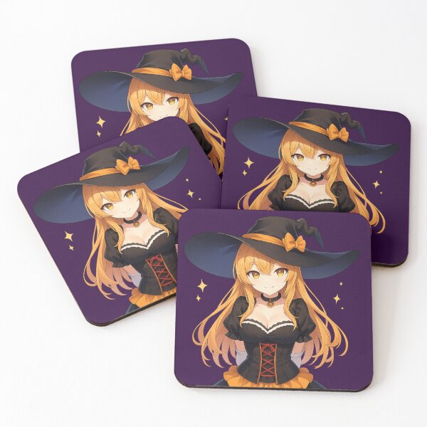 Item preview, Cute Halloween Witch Waifu – Magic in Style designed and sold by YumeClub.