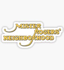 Mr Rogers Neighborhood Sticker