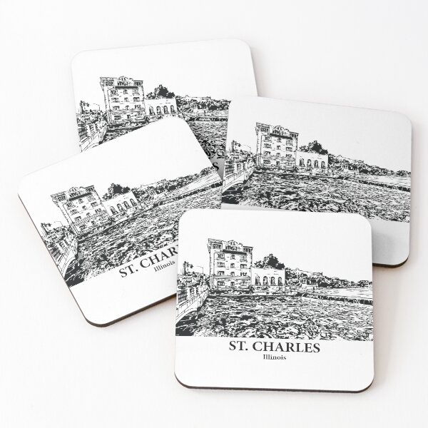 Item preview, St. Charles - Illinois designed and sold by Lakeric Cityscapes.