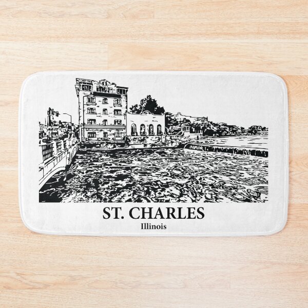 Item preview, St. Charles - Illinois designed and sold by Lakeric Cityscapes.