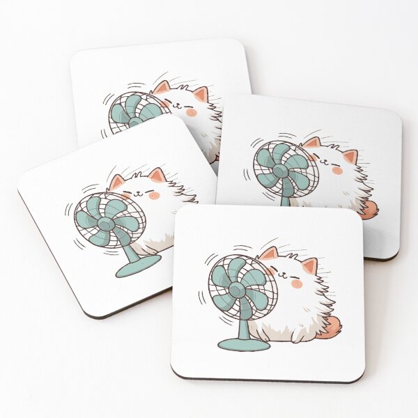 Item preview, Cat Fan designed and sold by Gkinoki.