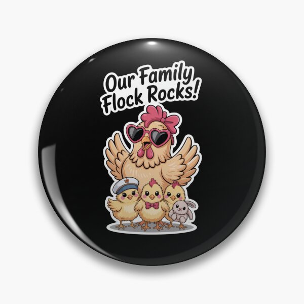 Item preview, Our Flock Rocks Matching – Funny Group Shirts for Friends & Family designed and sold by FeelCreations.
