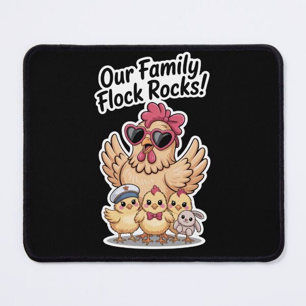 Item preview, Our Flock Rocks Matching – Funny Group Shirts for Friends & Family designed and sold by FeelCreations.