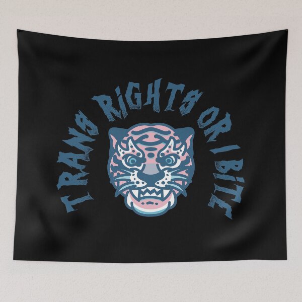 Item preview, Trans rights or I bite designed and sold by remerasnerdas.