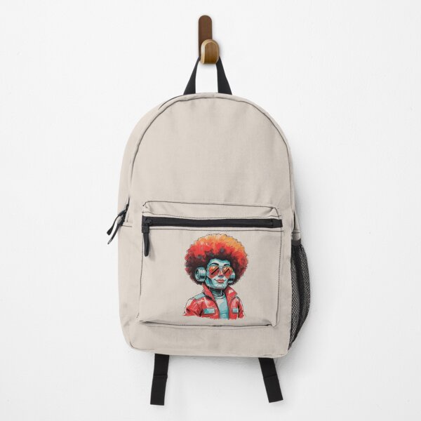 Item preview, Retro Robo Groove – 80s Afro Bot designed and sold by BukJus.