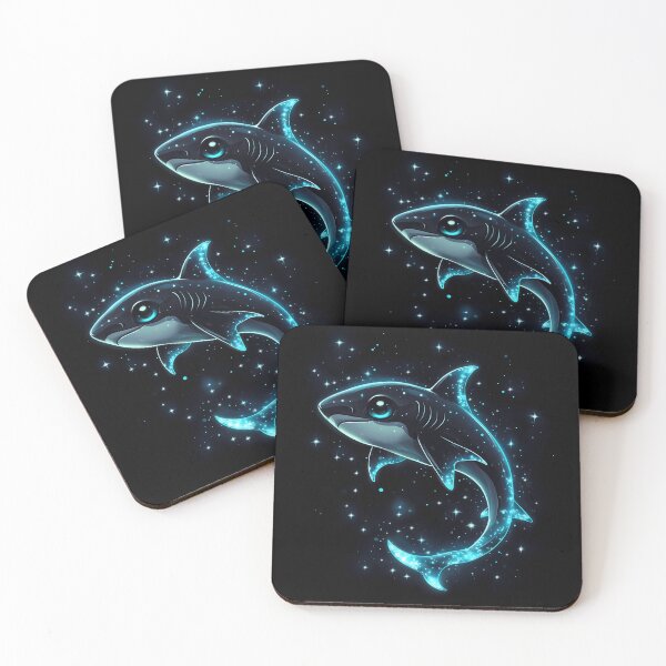 Item preview, Astral Shark, Zodiac Signs, Stars designed and sold by ARTelierDigital.