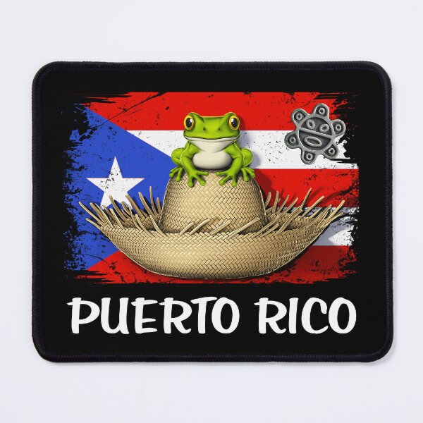 Item preview, Puerto Rico Coqui Flag designed and sold by underheaven.