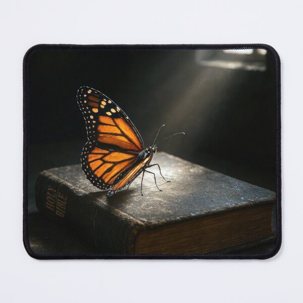 Item preview, Monarch Butterfly On a Holy Bible designed and sold by Maria Dryfhout.