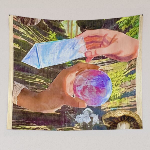 Item preview, Cold Water Canyon Postcard Collage designed and sold by S.E.W..