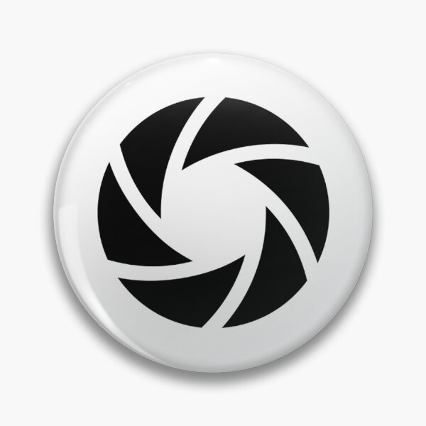 Item preview, Camera shutter icon minimalistic design in black and white  designed and sold by Long Exposure.