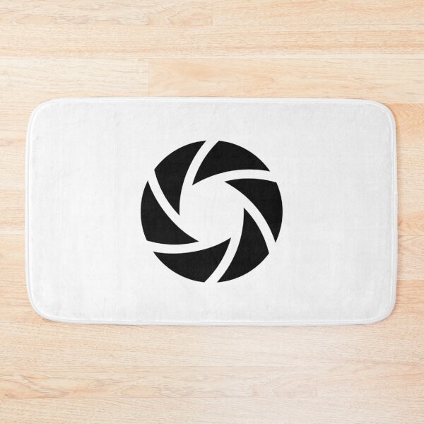 Item preview, Camera shutter icon minimalistic design in black and white  designed and sold by Long Exposure.