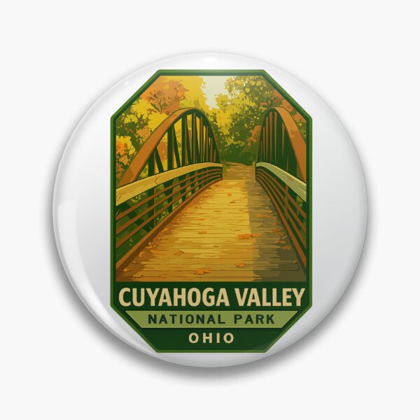 Item preview, Cuyahoga Valley National Park Retro Nature Design designed and sold by Ismeal Von.