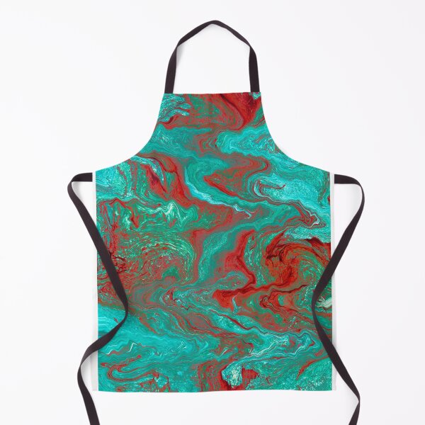 Item preview, Fluid Red and Green Liquid designed and sold by Abstract65.