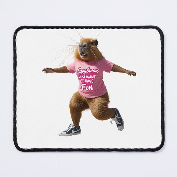 Item preview, capybara have fun designed and sold by Sunci.