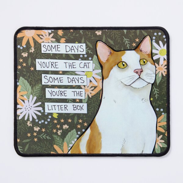 Item preview, Some Days, cat hand created art designed and sold by jamiemorathart.