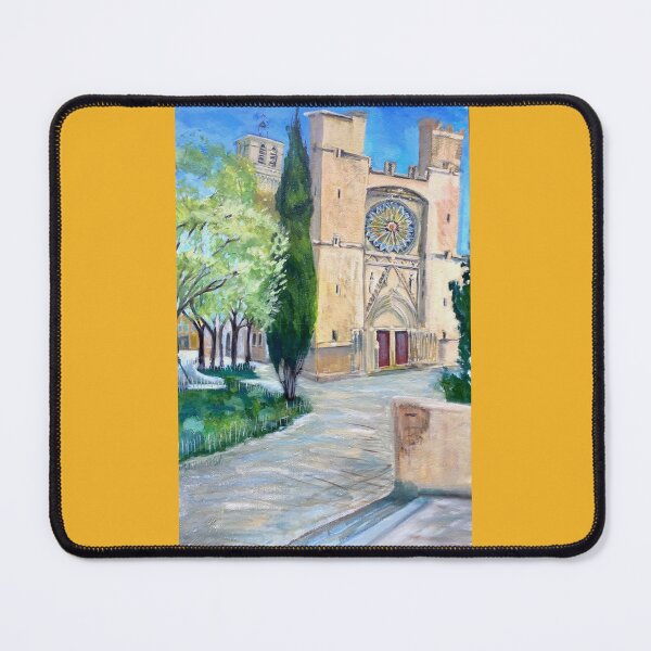 Item preview, La Cathedrale St.Nazaire, Béziers - Oil Painting designed and sold by Autignac-Artist.