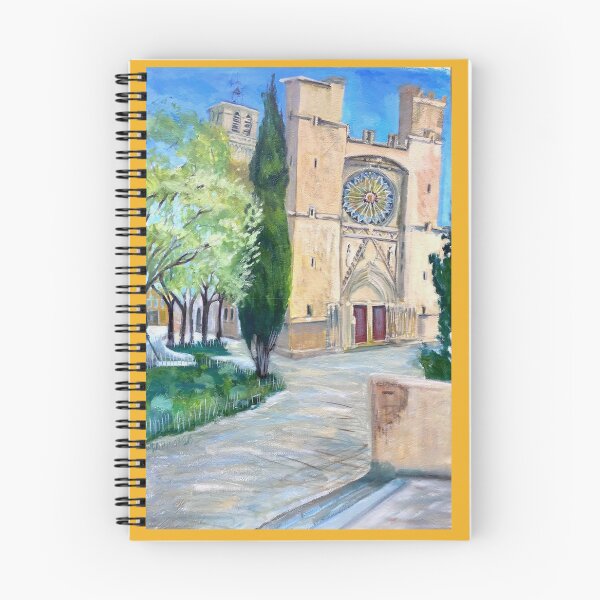 Item preview, La Cathedrale St.Nazaire, Béziers - Oil Painting designed and sold by Autignac-Artist.