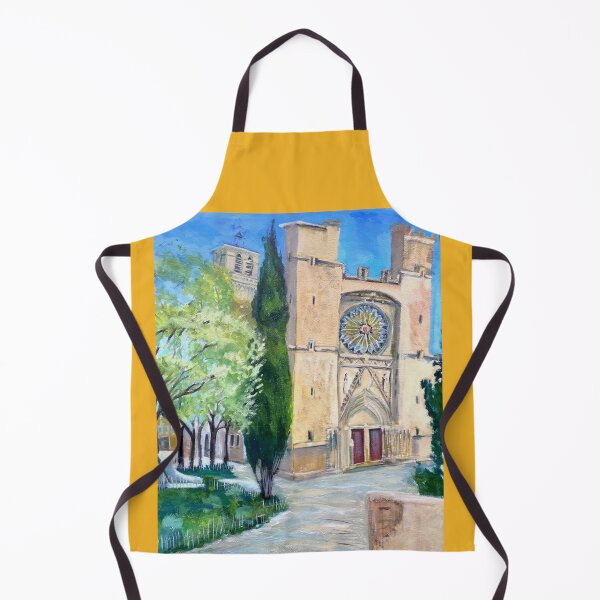 Item preview, La Cathedrale St.Nazaire, Béziers - Oil Painting designed and sold by Autignac-Artist.