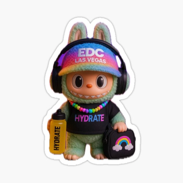 Artikel-Vorschau von Rave Dad Labubu, designt und verkauft von ravewithme.