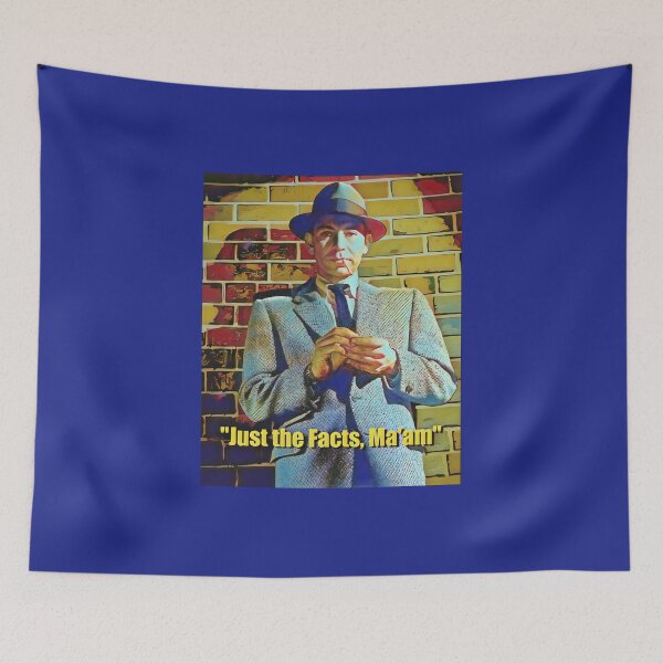 Item preview, "Just the Facts, Ma'am" - Dragnet designed and sold by deusrex007.