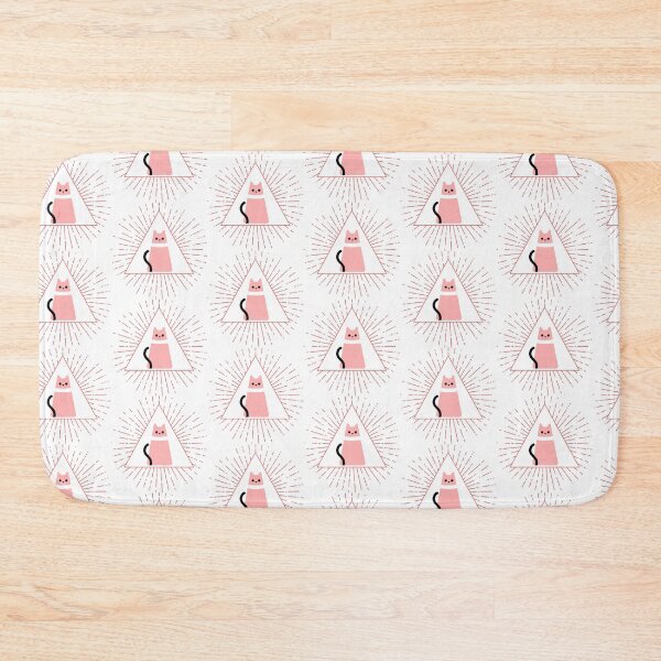 Item preview, geometric cutecat designed and sold by Taloory.