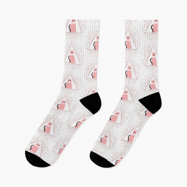 Item preview, geometric cutecat designed and sold by Taloory.