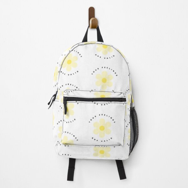 Item preview, Your Feelings Are Valid. Yellow flower mental health reminder designed and sold by brodidudie.
