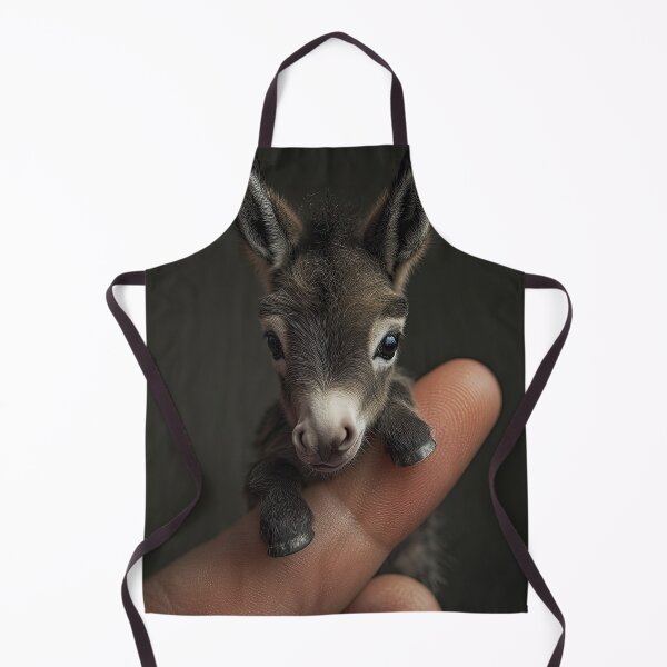 Item preview, Mini donkey on finger, thumb animal, finger animal designed and sold by ARTelierDigital.