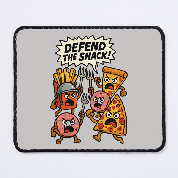 Item preview, Angry Snack Pile Screaming for Survival designed and sold by MetaMuralStudio.