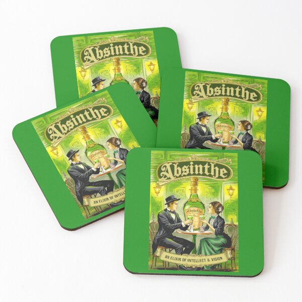 Item preview, Vintage Absinthe Ad - Design 2 designed and sold by JoeNeckbone's Hangout.