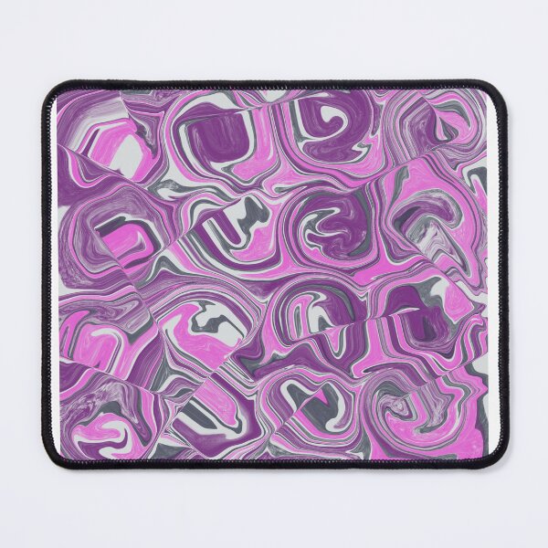 Item preview, Pink and Purple Fluid Contemporary Abstract Art Design designed and sold by Abstract65.