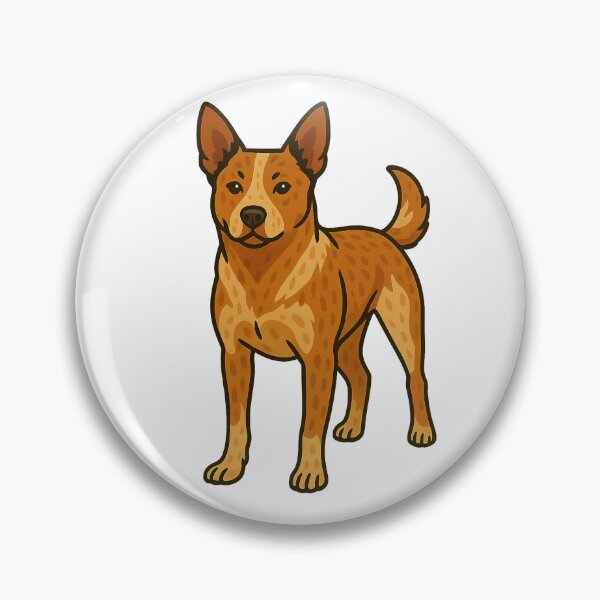 Item preview, Red Heeler Standing  designed and sold by Elbeety.