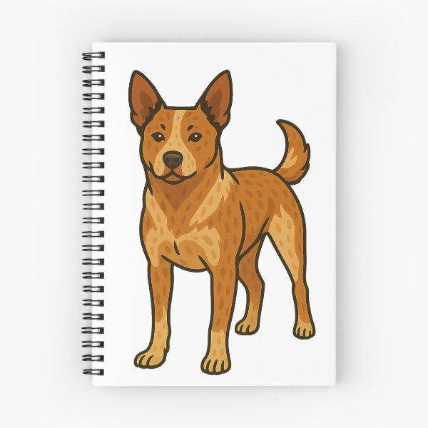 Item preview, Red Heeler Standing  designed and sold by Elbeety.