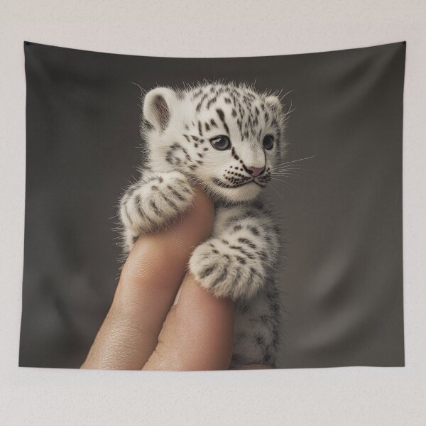 Item preview, Mini snow leopard, aye-aye, thumb animal designed and sold by ARTelierDigital.
